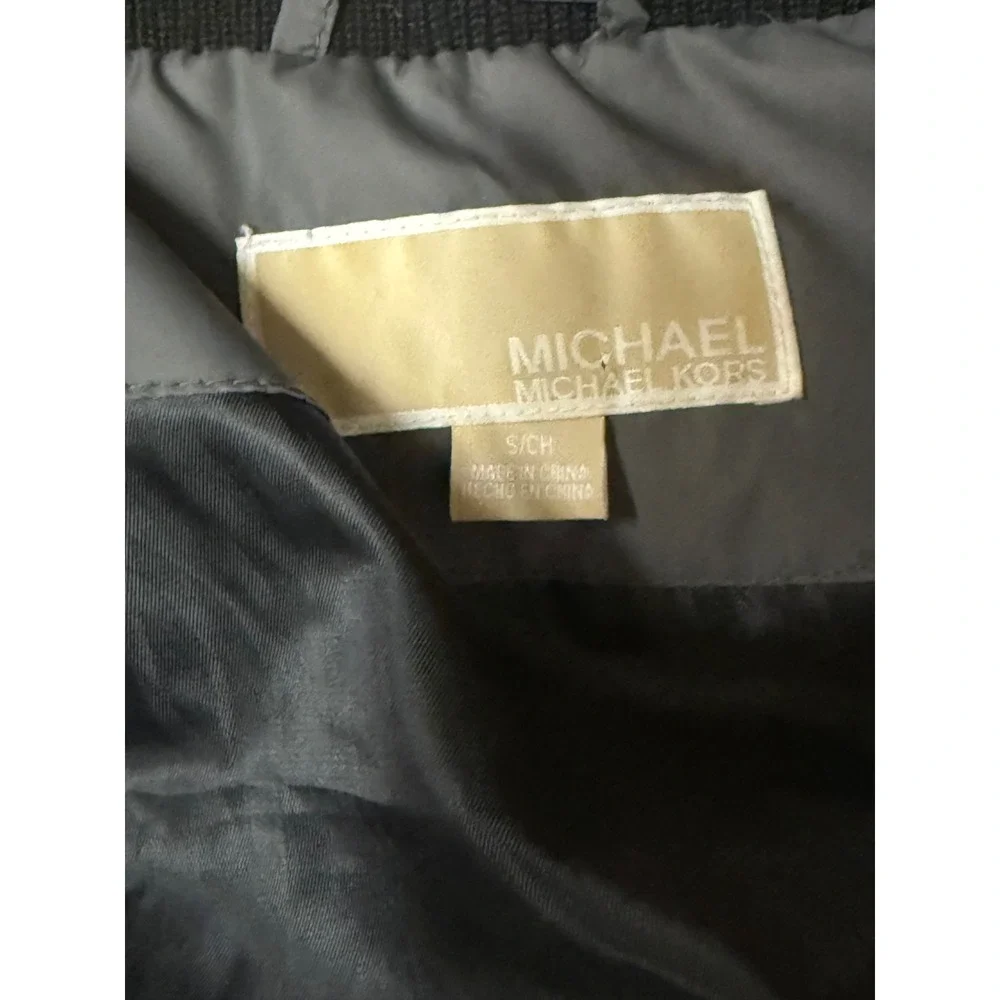 Michael‎ Kors Down Puffer Coat Size Small Women's Olive Green Winter Coat